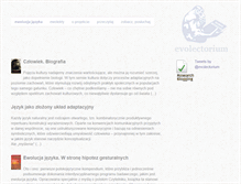 Tablet Screenshot of evolectorium.com